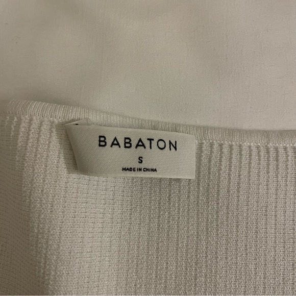 Babaton Sculpt Knit Squareneck Top - Picture 3 of 4